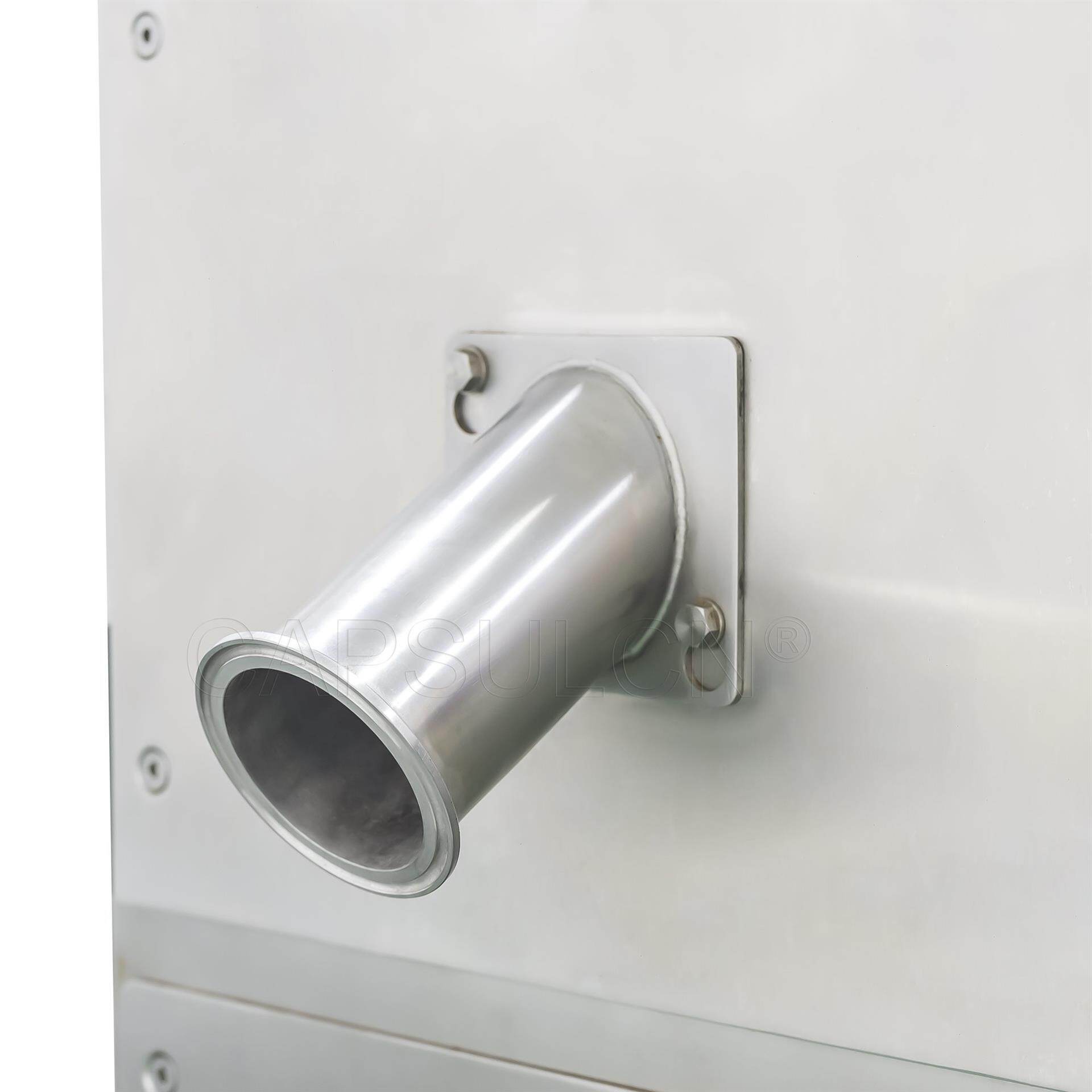 discharge chute